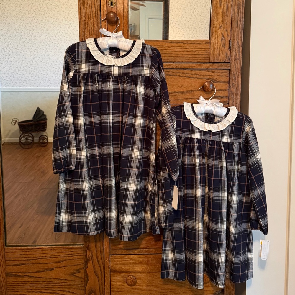 Edgehill Collection Plaid Size 5 Dress